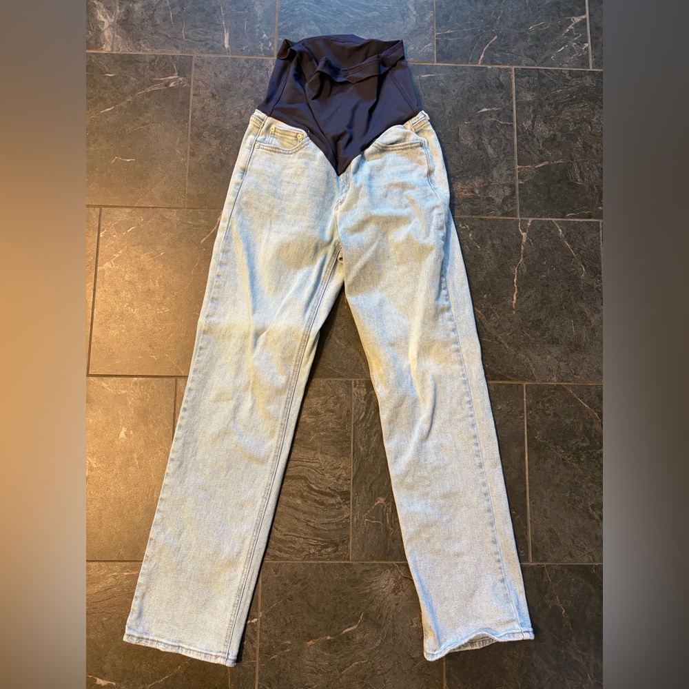 Pink Blush Maternity Jeans